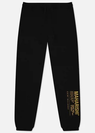 Мужские брюки maharishi Maha Miltype 21 Track, цвет чёрный, размер L