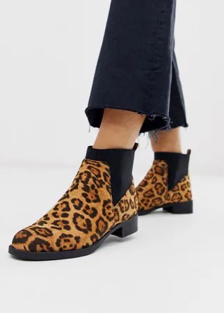Ботинки челси с леопардовым принтом Park Lane-Мульти