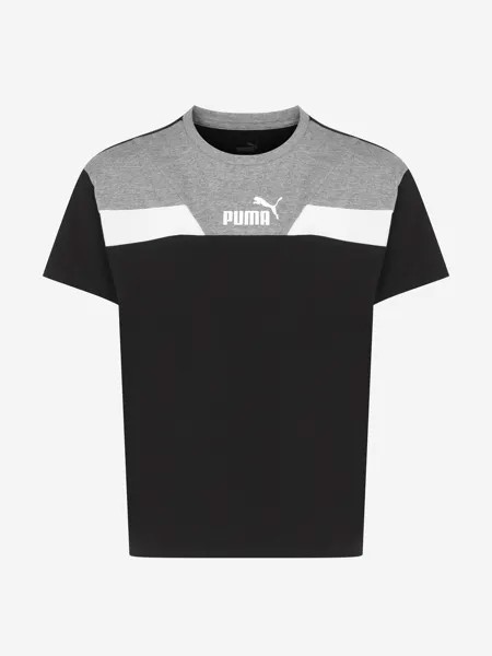 Футболка для мальчиков PUMA Power Colorblock, Черный