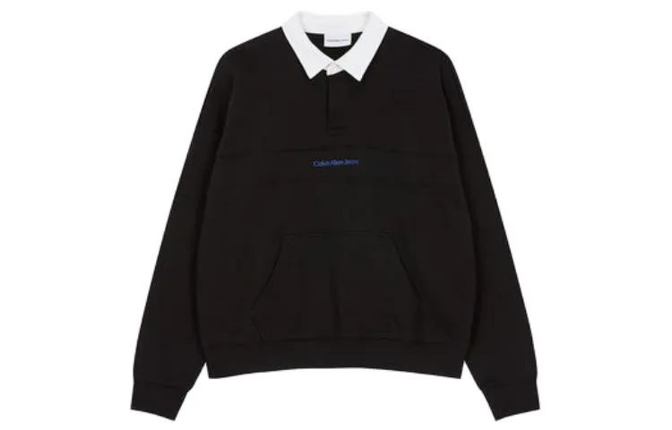 Рубашка-поло унисекс Calvin Klein, цвет Black
