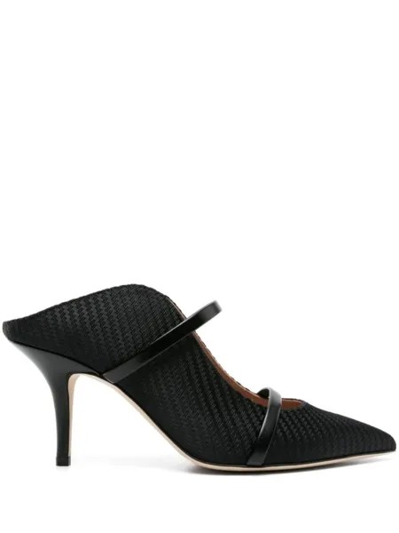 Жаккардовые туфли Maurren 70 мм Malone Souliers, черный