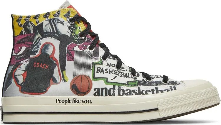 Кроссовки Converse Chuck 70 High Beat the World, разноцветный