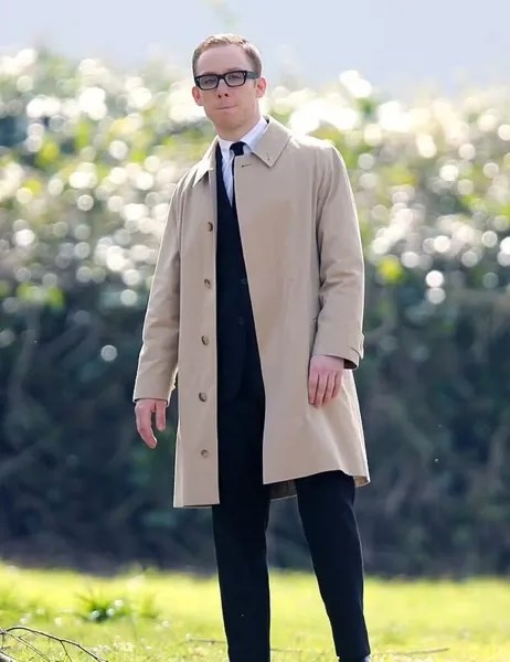 Тренчкот YANGHAOYUSONG «Ipcress File 2022» мужской, самодельная серия плёнок, бежевый хлопковый плащ средней длины, одежда YUTU & MM