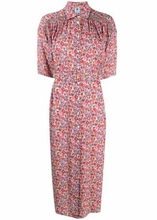 M Missoni платье-рубашка с цветочным принтом
