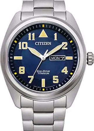 Японские наручные  мужские часы Citizen BM8560-88LE. Коллекция Super Titanium