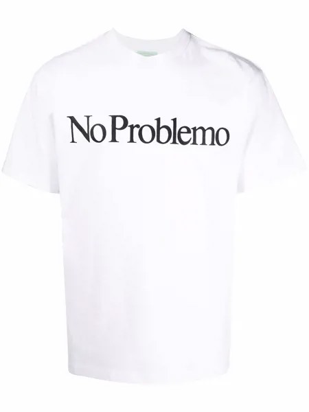 Aries No Problemo print T-shirt