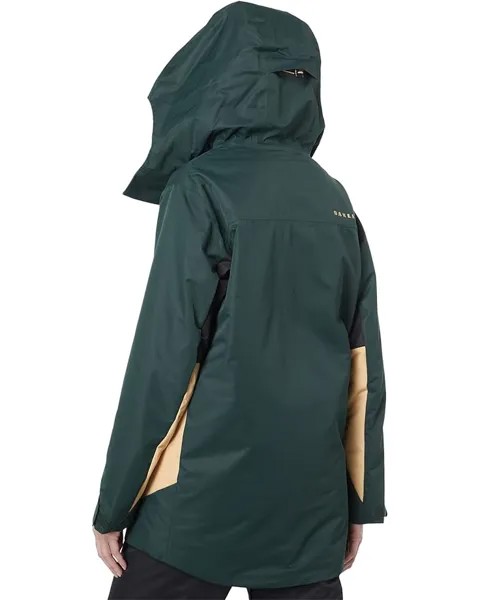 Куртка Oakley Beaufort Recycled Insulated Jacket, цвет Hunter Green/Black/Light Curry