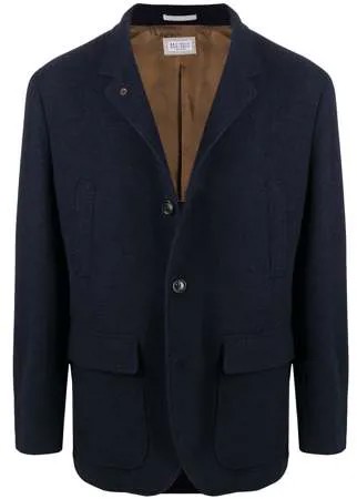 Brunello Cucinelli пиджак с контрастной подкладкой