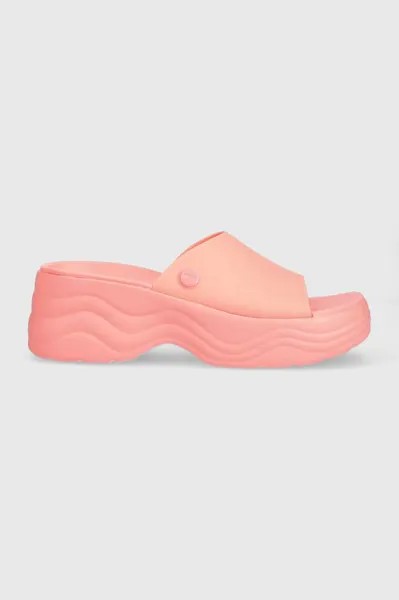 Шлепанцы Skyline Slide Crocs, розовый