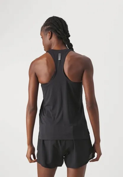 Топ Launch Singlet Under Armour, черный