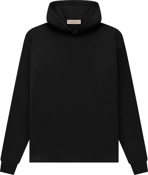 Худи Fear of God Essentials Relaxed Hoodie 'Stretch Limo', черный