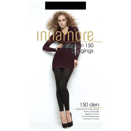 Легинсы Innamore Cotton Leggings, 150 den, черный