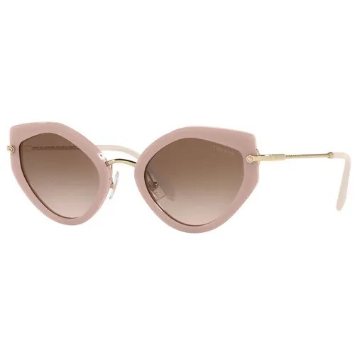 Солнцезащитные очки Miu Miu, бежевый, розовый