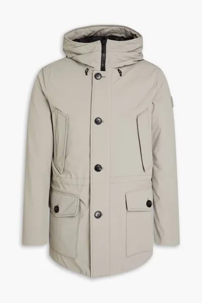 Парка из смесового хлопка Woolrich, камень