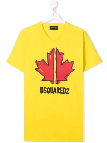 Dsquared2 Kids футболка Maple Leaf