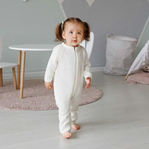 AmaroBaby Комбинезон вязаный Pure Love Romb на молнии