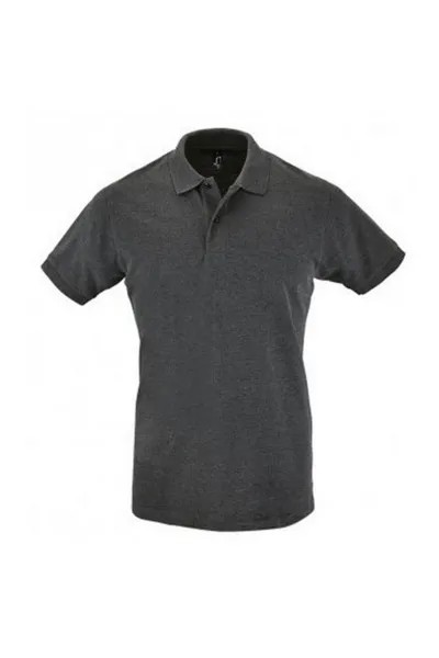 Рубашка поло с короткими рукавами Perfect Pique SOL'S, серый