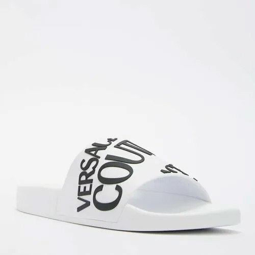 Шлепанцы Versace Jeans Couture, размер 39, белый