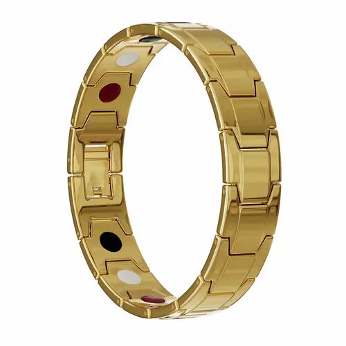 Биомагнитный браслет GSMIN Magnetic Chain (Золотой)