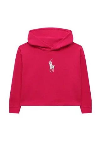 Укороченное худи из хлопка Polo Ralph Lauren