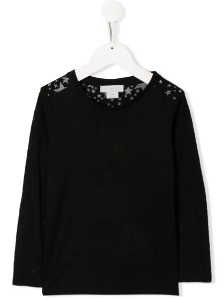 Stella McCartney Kids футболка с длинными рукавами и принтом