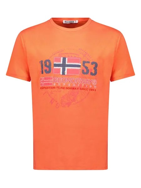Футболка Geographical Norway, оранжевый