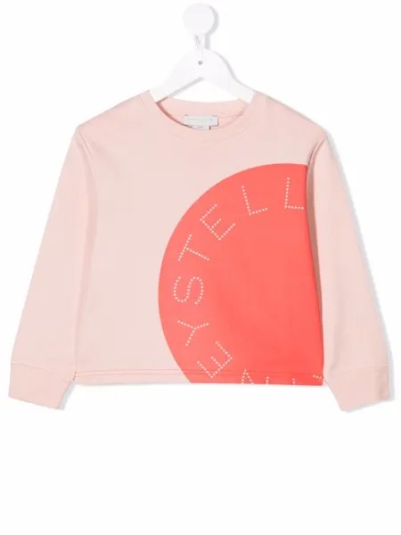 Stella McCartney Kids толстовка с логотипом