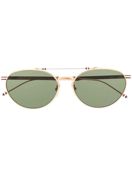 Thom Browne Eyewear солнцезащитные очки-авиаторы