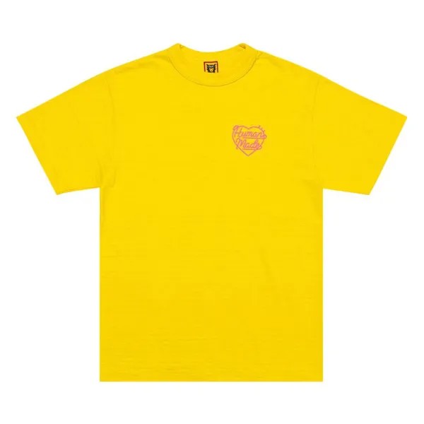 Футболка Human Made Color T-Shirt, желтый