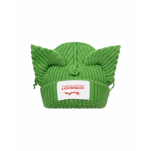 Шапка Charles Jeffrey Loverboy, размер Onesize, зеленый