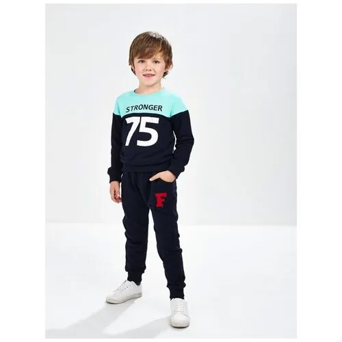 Костюм Mini Maxi, размер 104, бирюзовый