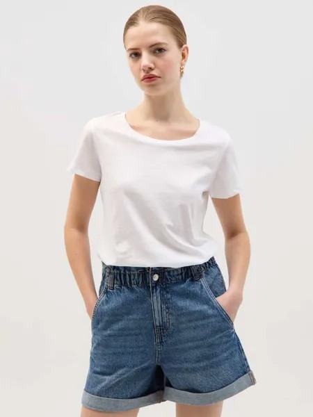 Шорты в бумажном пакете из денима Ovs, цвет medium wash