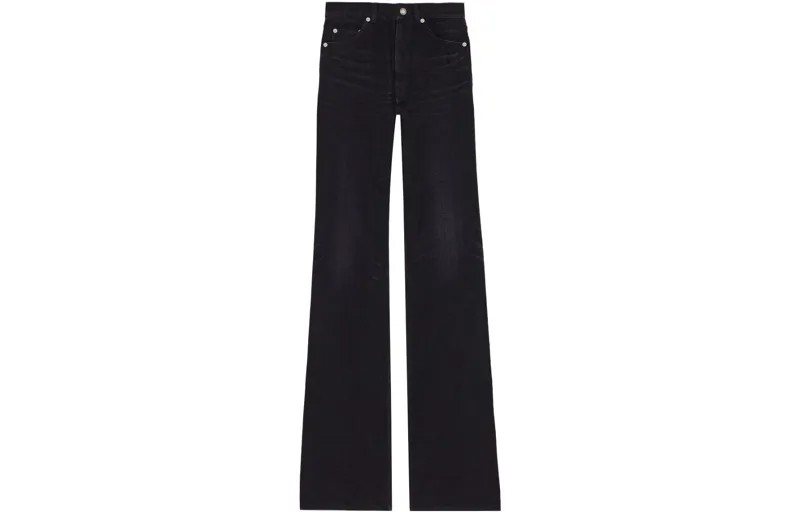 SAINT LAURENT Женские джинсы, цвет Black