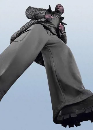 Черные джоггеры в стиле super oversized с широкими штанинами и карманами карго от комплекта ASOS DESIGN-Черный цвет