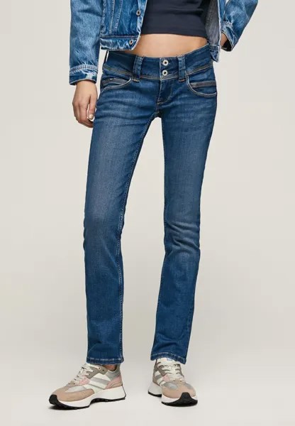 Джинсы узкого кроя VENUS Pepe Jeans, деним