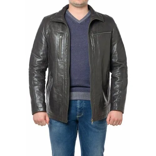Куртка YIERMAN, размер 48, коричневый