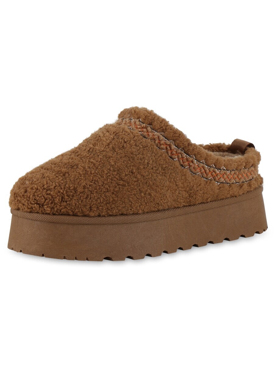Тапочки Van Hill Slippers Linda, коричневый