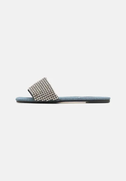 Мюли на плоской подошве Even&Odd, цвет bleached denim