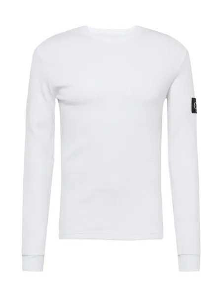 Лонгслив Calvin Klein, белый