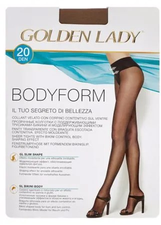Колготки Golden Lady Bodyform 20 den, размер 3-M, daino (бежевый)