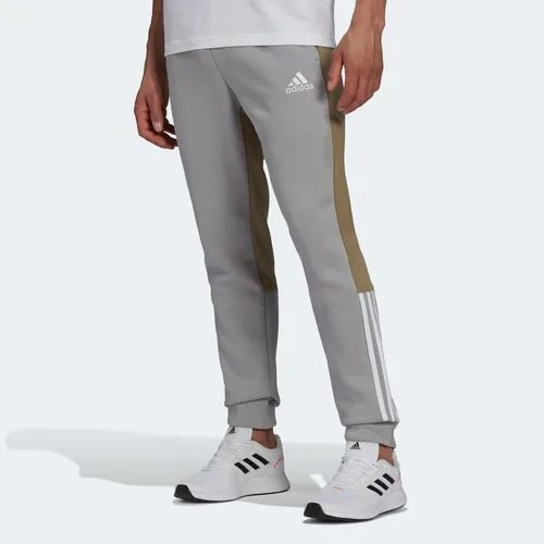 Бриджи adidas, размер S, серый