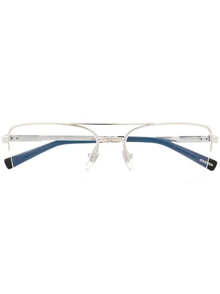 Chopard Eyewear очки в полуободковой оправе