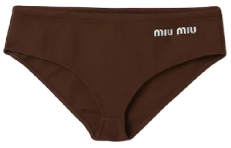 Бикини женские коричневые Miu Miu