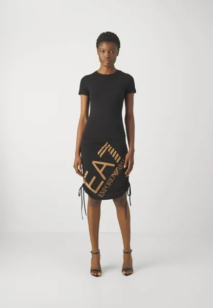 Платье-футляр DRESS EA7 Emporio Armani, цвет nero