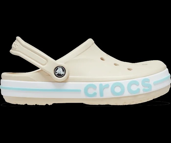 Сабо Bayaband Crocs мужские, цвет Winter White / Multi