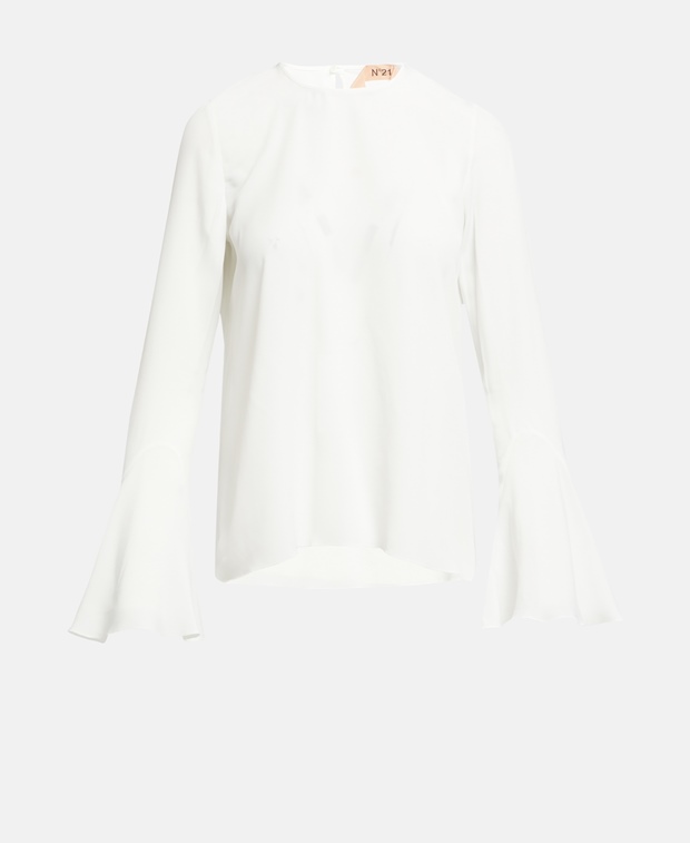 Рубашка блузка N°21, цвет Oatmeal