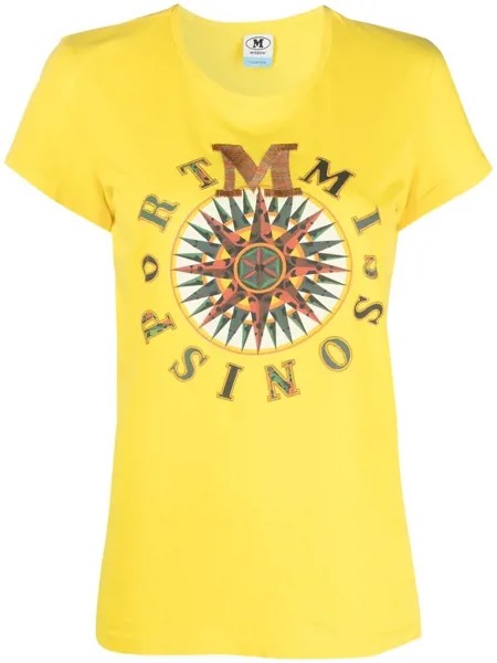 M Missoni футболка с логотипом