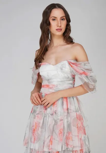 Бальное платье SYDNEY Lace & Beads, розовый