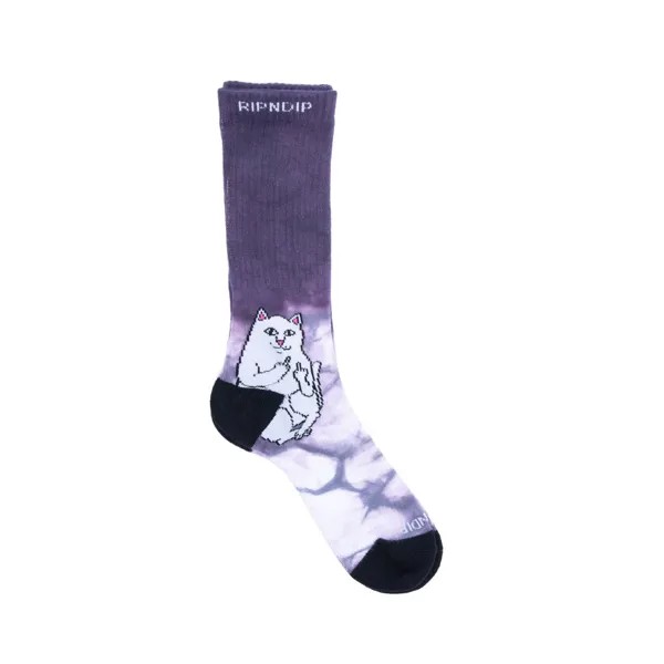 Носки RIPNDIP Lord Nermal Socks Mauve Half Dye 2022