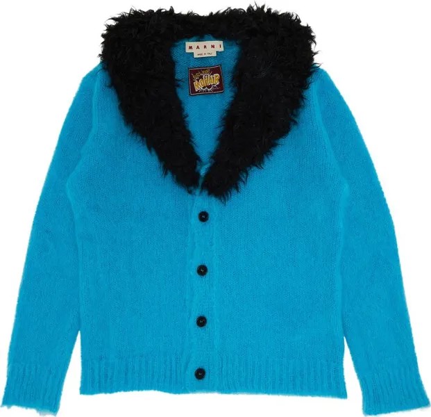 Кардиган Marni Cardigan 'Turquoise', синий